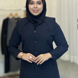 مانتوشلوار بلند اداری مدل آشا