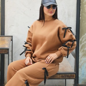 هودی شلوار دورس پنبه مدل پاپیون