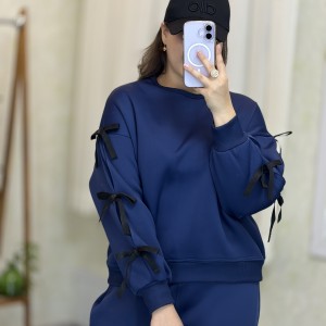 هودی شلوار دورس پنبه مدل پاپیون