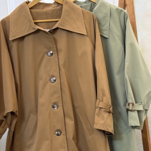 مانتو دانشجویی اداری و بارانی بلند مدل مهرو