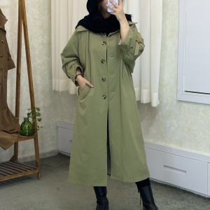 مانتو دانشجویی اداری و بارانی بلند مدل مهرو