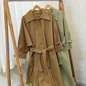 مانتو دانشجویی اداری و بارانی بلند مدل مهرو