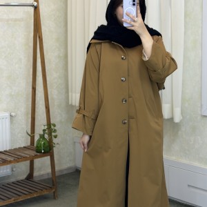 مانتو دانشجویی اداری و بارانی بلند مدل مهرو