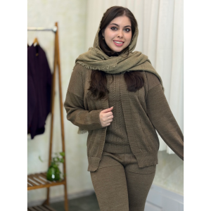 ست لباس شلوار بافت مدل مانیسا