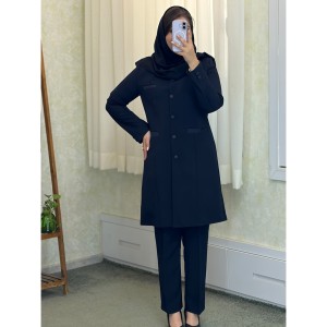 مانتو شلوار اداری اقتصادی مدل برشکا