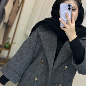پالتو فوتر بلند مدل هیلا کد 594