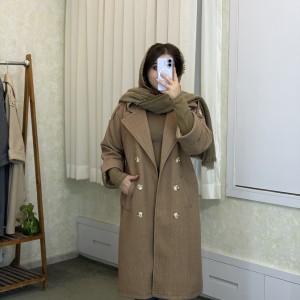 پالتو فوتر بلند مدل هیلا کد 594