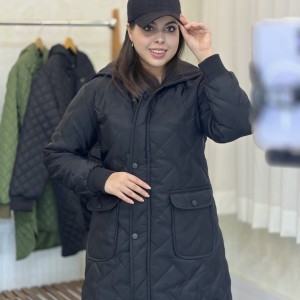 کاپشن دخترانه و زنانه مدل سلنا