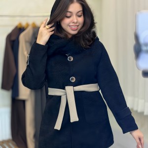 پالتو کوتاه عروسکی مدل دنیز