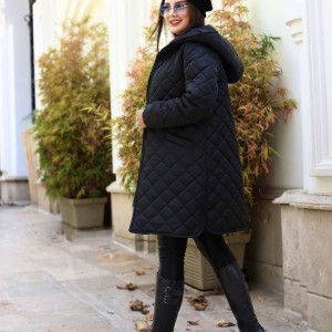 کاپشن بلند مدل باران