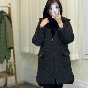 کاپشن بلند زنانه مدل سارن