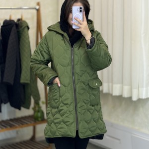 کاپشن بلند زنانه مدل سارن