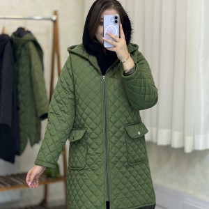 کاپشن بلند زنانه مدل سارن