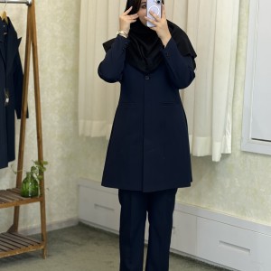 مانتو شلوار اداری /ست اداری مدل لوکسین