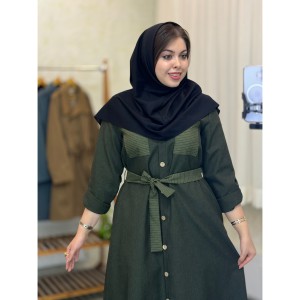 مانتو بلند اداری دانشجویی مدل رعنا(اقتصادی)