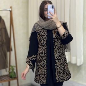 مانتومزونی عیدانه /مانتو سوزندوزی