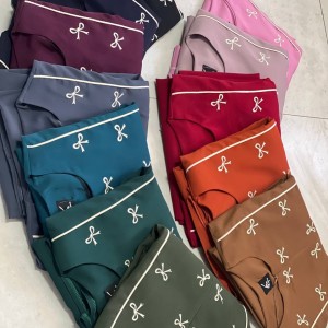 عبا و پیراهن بلند مدل پاپیون