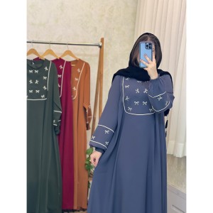 عبا و پیراهن بلند مدل پاپیون