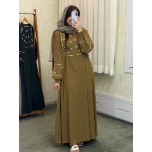 عبا و پیراهن بلند مدل پاپیون