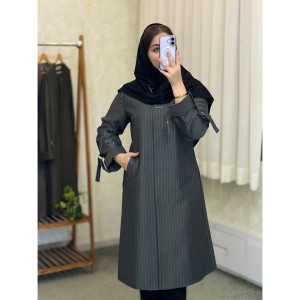 مانتواداری بلند/مانتو دانشجویی مدل دانژه