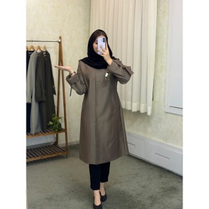 مانتواداری بلند/مانتو دانشجویی مدل دانژه