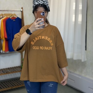 تیشرت باکسی مدل پریا