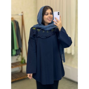 تونیک تابستانه بلند/تونیک دانشجویی/مانتودانشجویی/مدل مهتاب