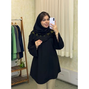 تونیک تابستانه بلند/تونیک دانشجویی/مانتودانشجویی/مدل مهتاب