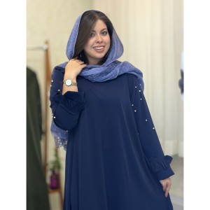 عبا و پیراهن بلند مدل مروارید