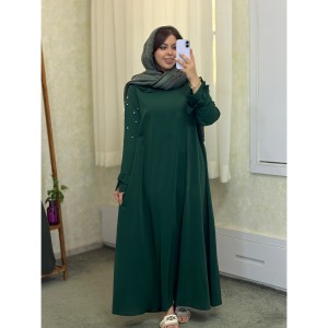 عبا و پیراهن بلند مدل مروارید