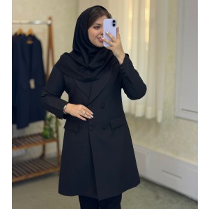 مانتو کتی  سایز بزرگ مدل ملیکا