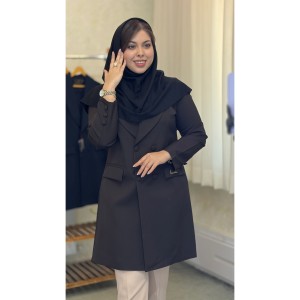 مانتو کتی  سایز بزرگ مدل ملیکا