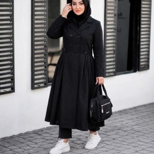 مانتو بلند باکیفیت مدل دلربا