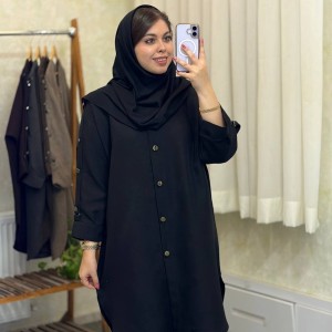 مانتو سایز بزرگ شیک تابستانه