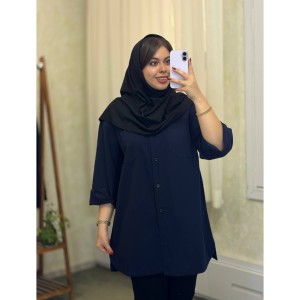 شومیز مانتویی دانشجویی کد ۱۲۲۷