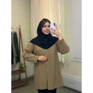 شومیز مانتویی دانشجویی کد ۱۲۲۷