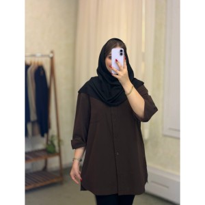 شومیز مانتویی دانشجویی کد ۱۲۲۷