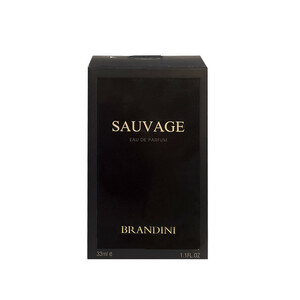 عطر جیبی مردانه برندینی مدل Sauvage حجم 33 میلی لیتر