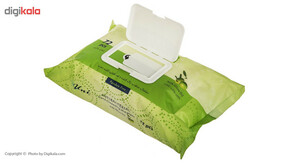 دستمال مرطوب یونی لد مدل Antibacterial Hand Cleansing With Olive Oil بسته 72 عددی