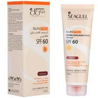 کرم ضد آفتاب سی گل برنز مناسب برای پوست چرب SPF 60 ظرفیت 50 میلی لیتر