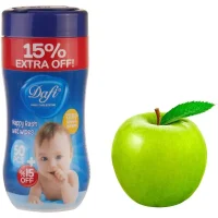 دستمال مرطوب کودک دافی مدل Nappy Rash بسته 50 عددی