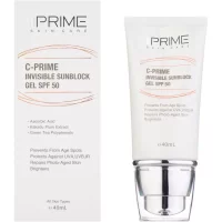 ژل ضد آفتاب پرایم SPF 50 مدل C-PRIME ظرفیت 40 میلی لیتر