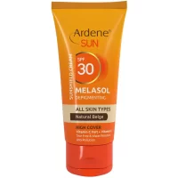 کرم ضد آفتاب و ضدلک آردن بژ طبیعی SPF 30 مدل Melasol ظرفیت 50 میلی لیتر