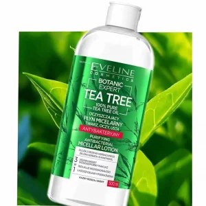 محلول پاک کننده آرایش اولاین مدل Tea Tree حجم 500 میلی لیتر