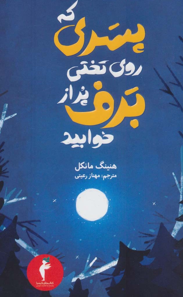 پسری که روی تختی پر از برف خوابید