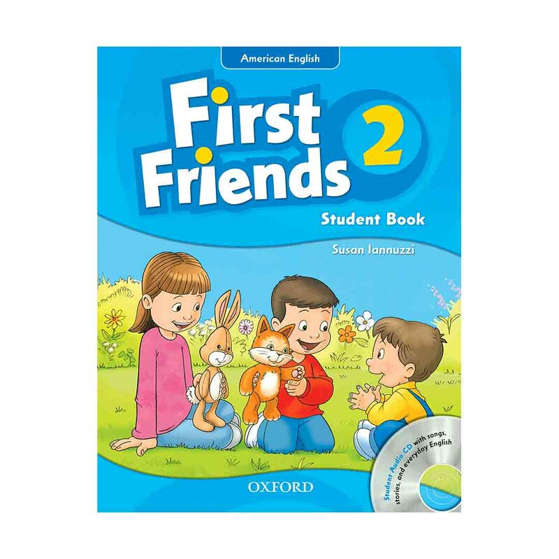 کتاب American First Friends 2 In One Volume SB WB CD