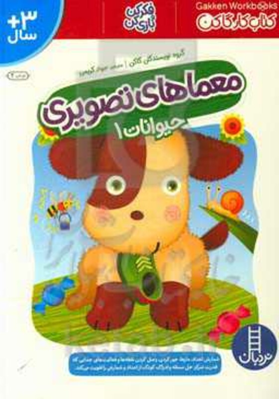 کتاب معماهای تصویری حیوانات 1 اثر گروه نویسندگان گاکن