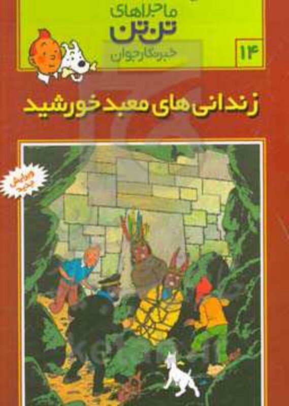 کتاب تن تن 14