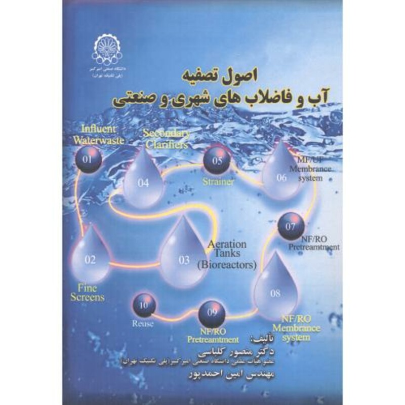 کتاب اصول تصفیه آب و فاضلاب های شهری و صنعتی