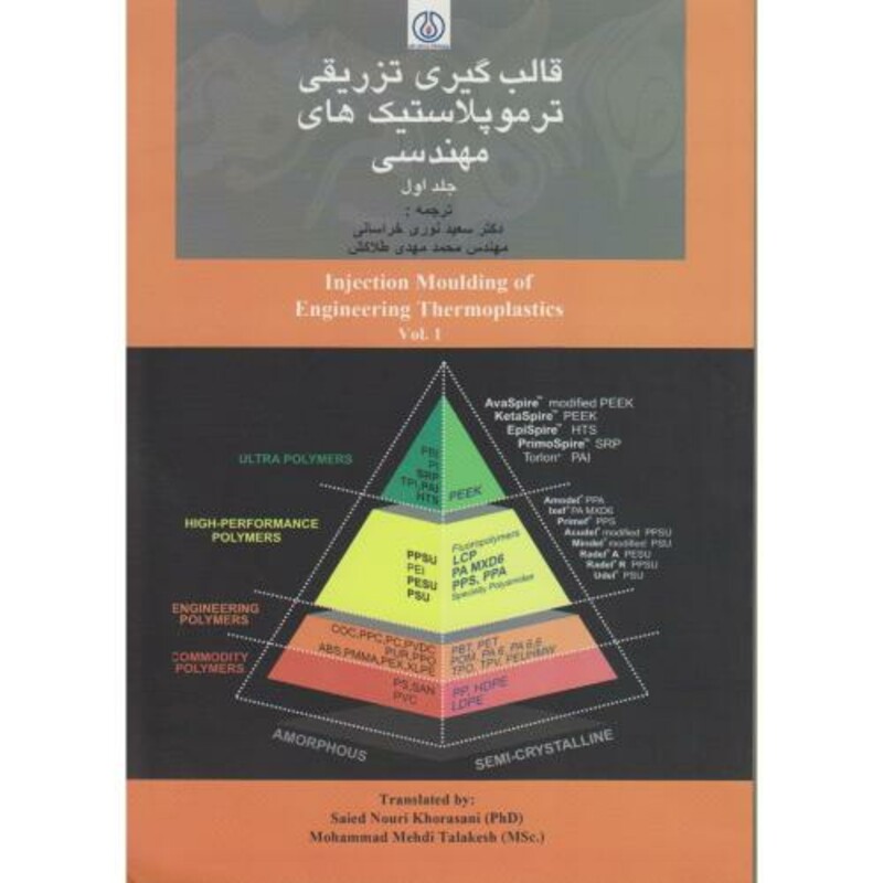کتاب قالب گیری تزریقی ترمو پلاستیک های مهندسی ج1